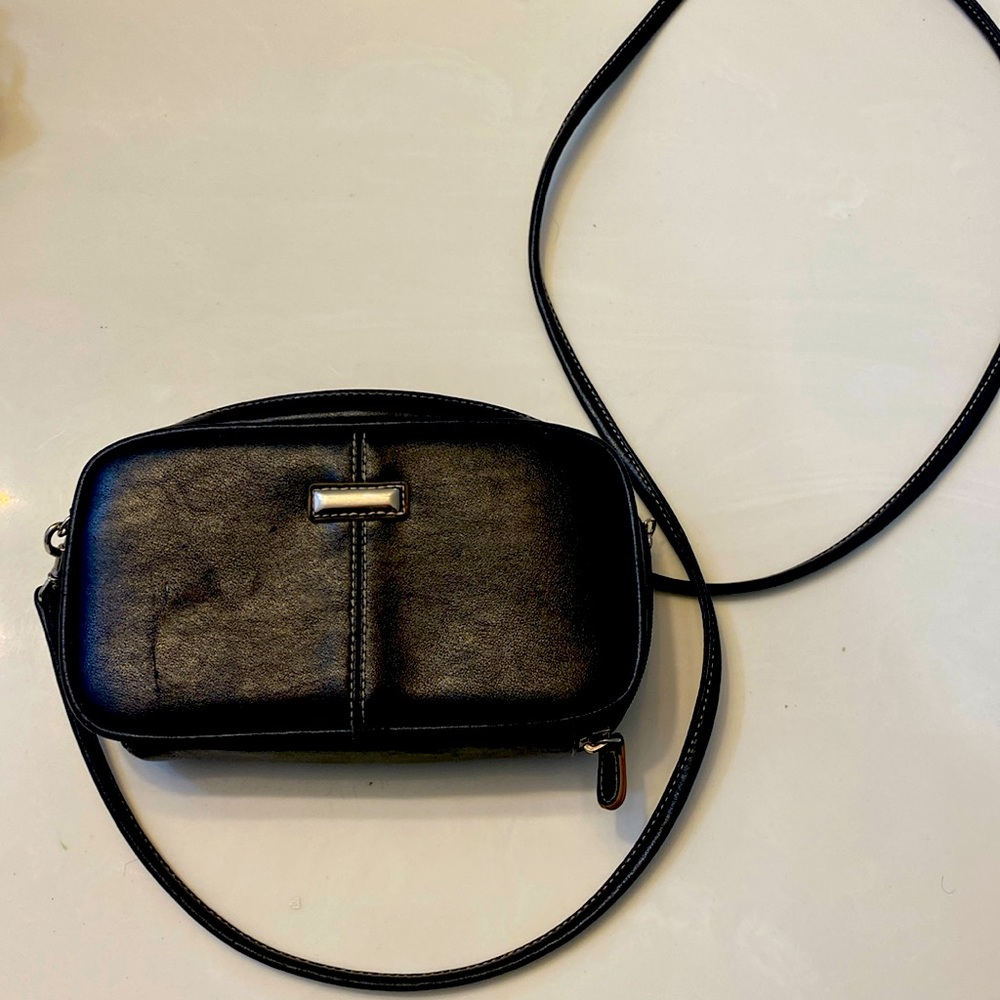 Black over the shoulder purse